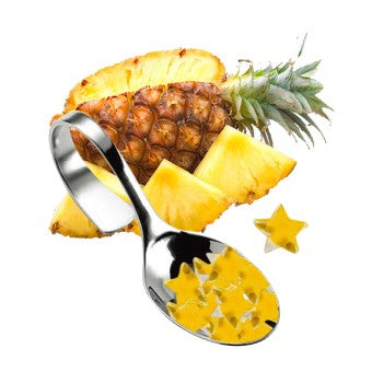 Pineapple Star Shaped Coconut Jelly -3kg