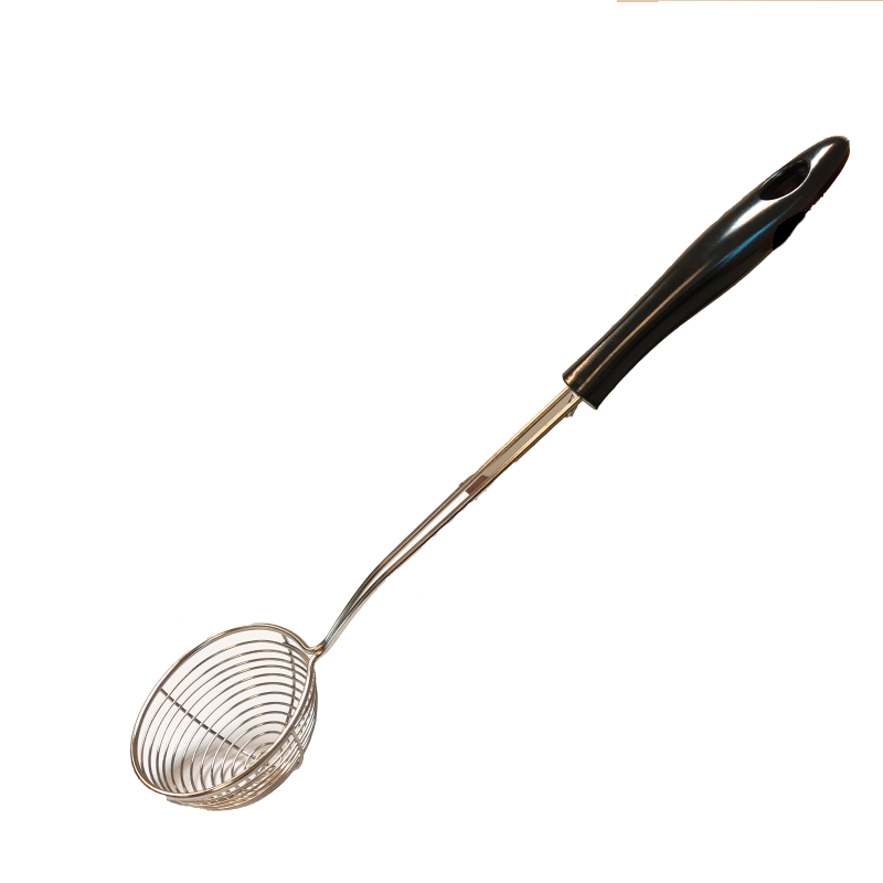 Perforated Tapiocal Ladle Black