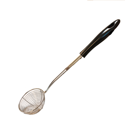 Perforated Tapiocal Ladle Black