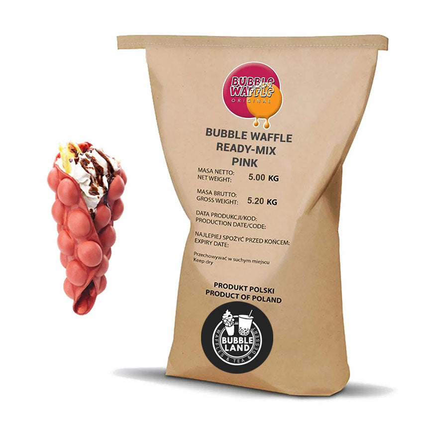 Pink Bubble Waffle Mix - 5kg