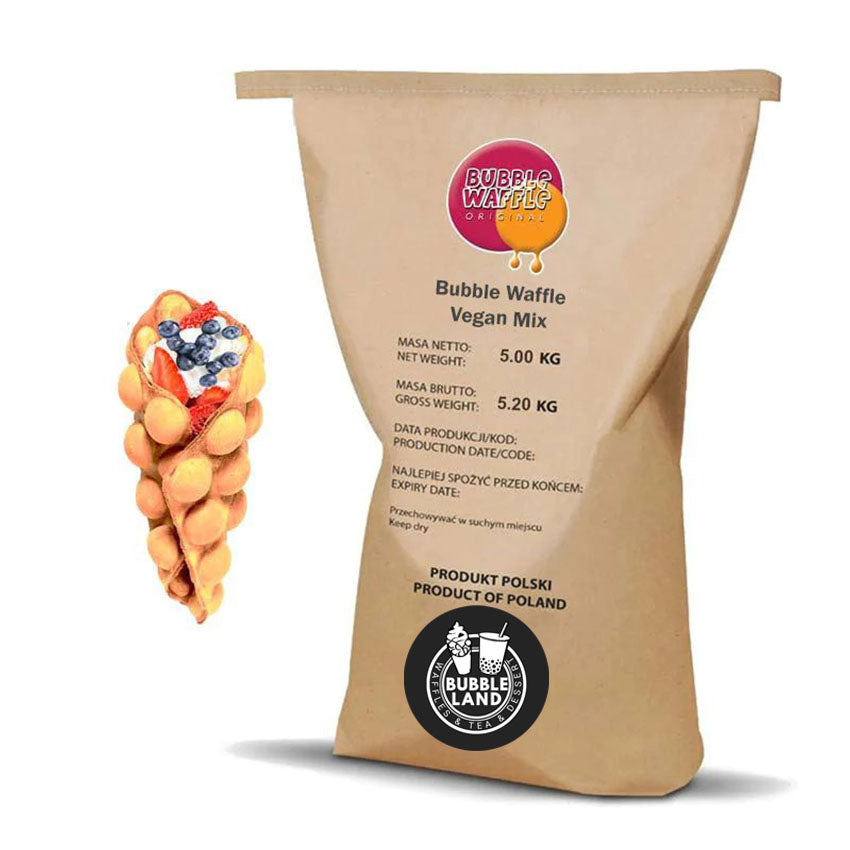 Vegan Bubble Waffle Mix Sweet - 5kg